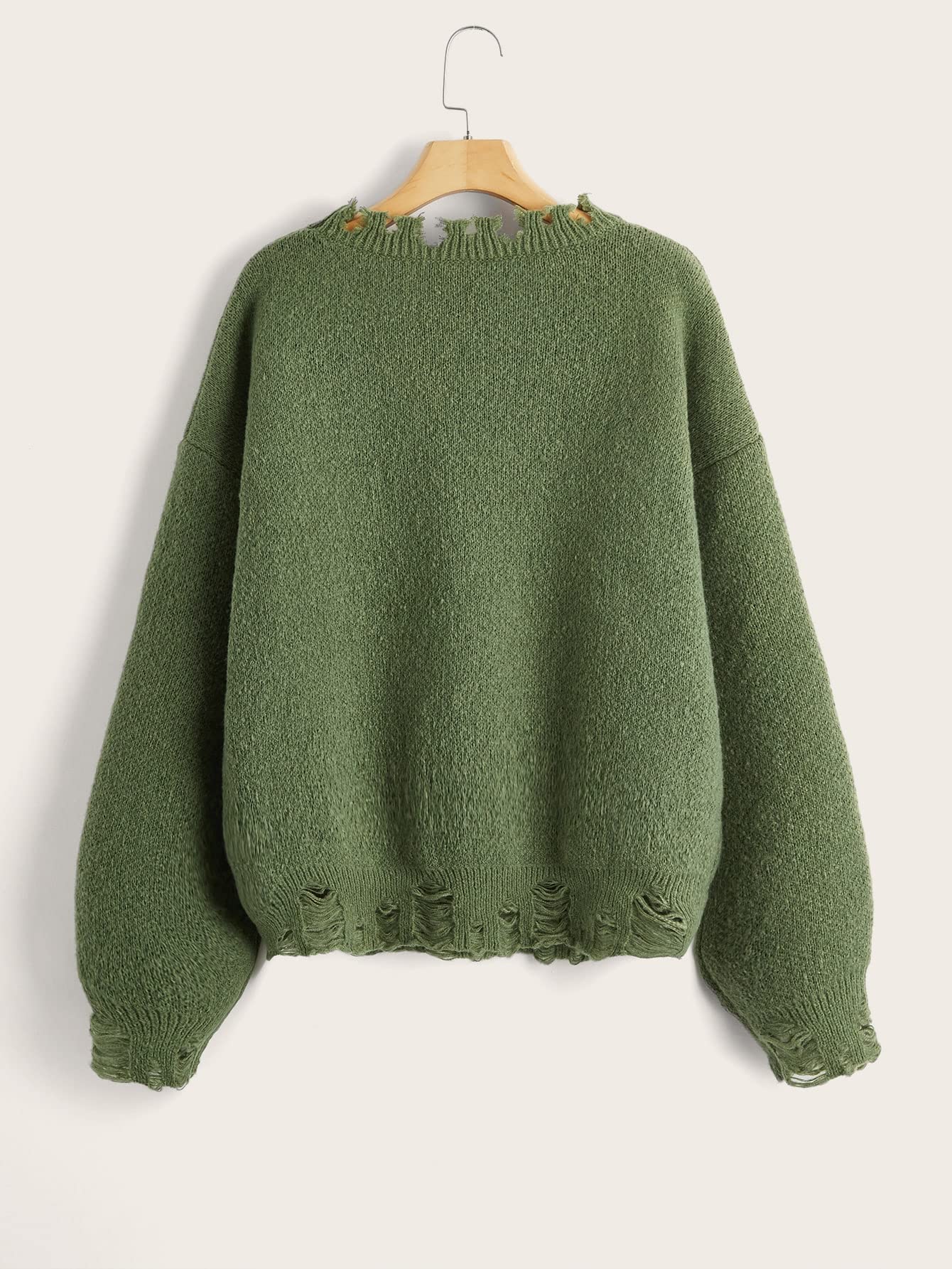 ●新品●大人気NKNIT♡pattern pullover sweat⓪size Amazon.com: Neeno Skeleton Pattern Distressed Sweater (Color